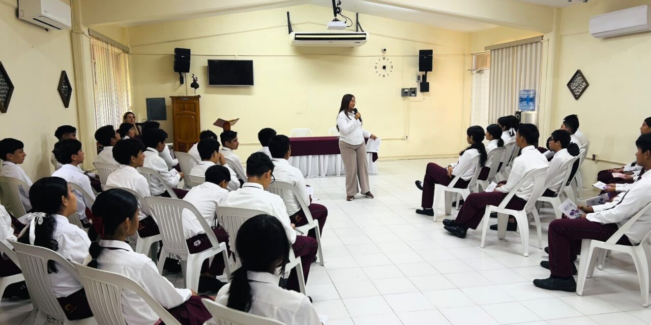 Reciben 388 estudiantes pláticas sobre emociones, empatía y convivencia