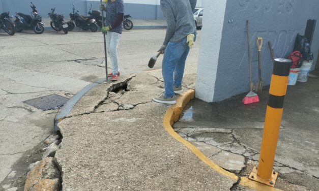 Más de 40 parques y espacios públicos atendidos y miles de luminarias instaladas en Coatzacoalcos