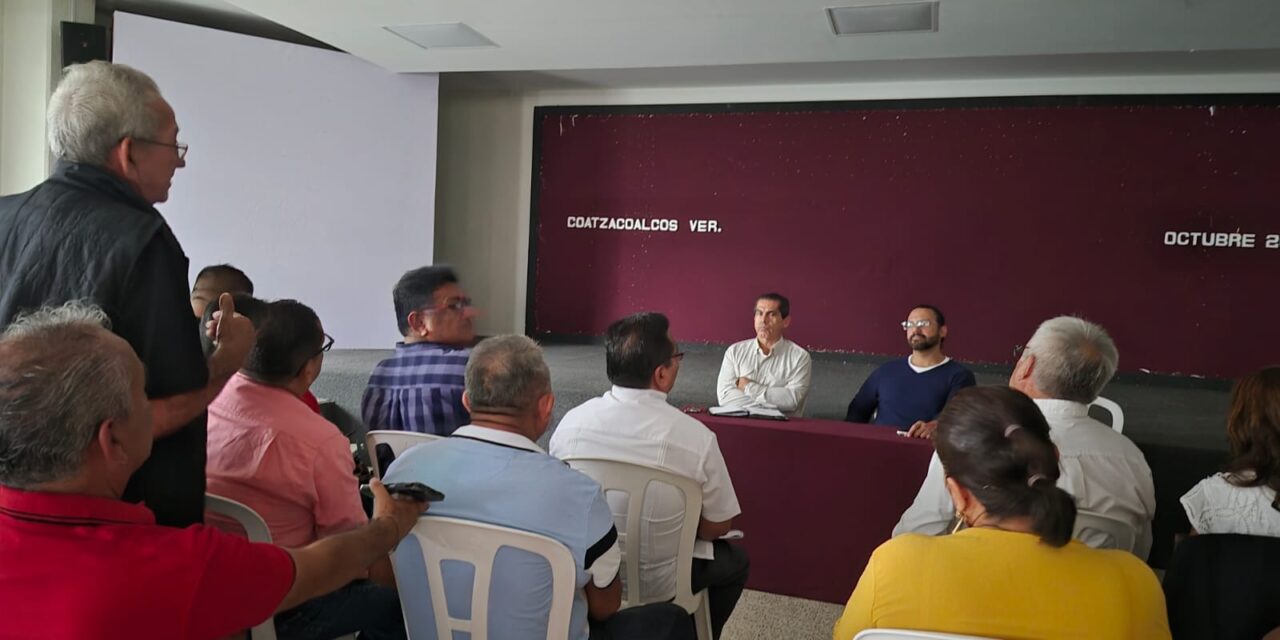 Anuncia Pedro Miguel Rosaldo mesas de trabajo para taxistas de Coatzacoalcos y la región
