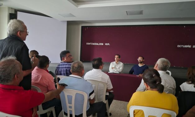 Anuncia Pedro Miguel Rosaldo mesas de trabajo para taxistas de Coatzacoalcos y la región