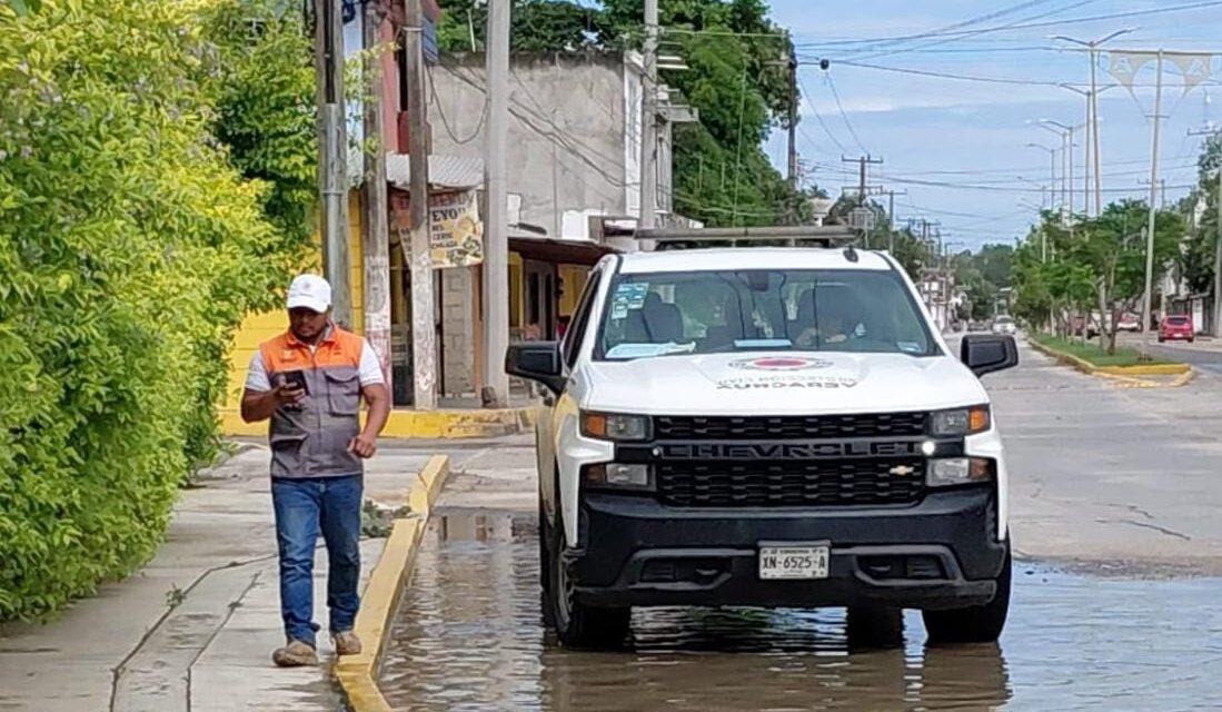 Gobierno estatal atienden recuperación de viviendas afectadas por lluvias en Álamo