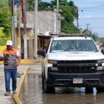 Gobierno estatal atienden recuperación de viviendas afectadas por lluvias en Álamo