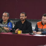 Refuerza Pedro Miguel Rosaldo operativo de Protección Civil en Coatzacoalcos ante aumento del río y pronóstico de más lluvias