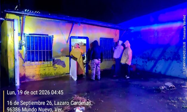 Policía Municipal brinda auxilio a la ciudadanía ante afectaciones por fuertes rachas de viento