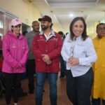 Pedro Miguel Rosaldo y Rocío Nahle supervisan atención a familias afectadas por lluvias en Coatzacoalcos