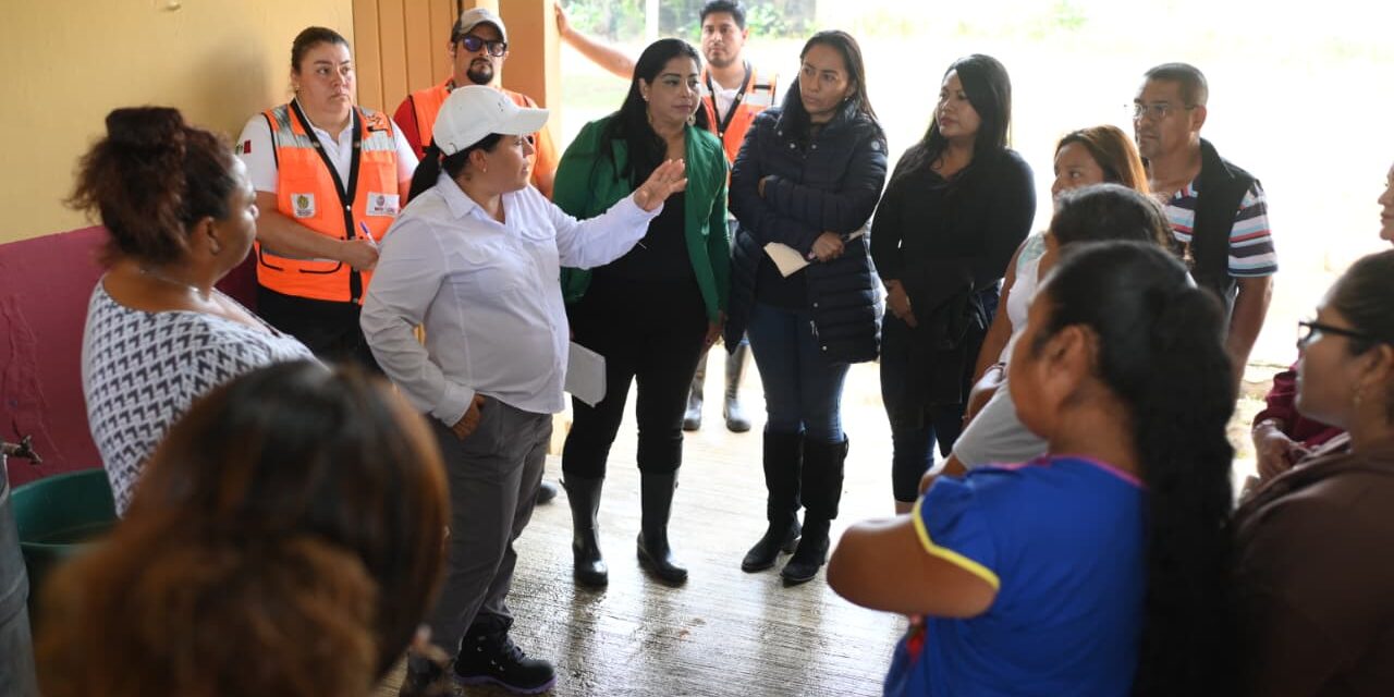 Inspeccionan 24 escuelas de Coatzacoalcos por daños ocasionados por el Frente Frío 2