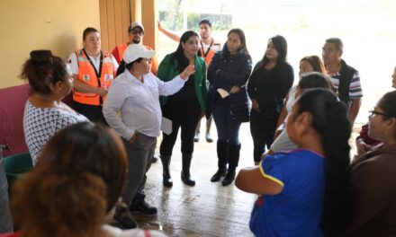 Inspeccionan 24 escuelas de Coatzacoalcos por daños ocasionados por el Frente Frío 2