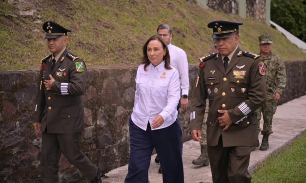 Reitera Gobernadora compromiso con la seguridad de Veracruz