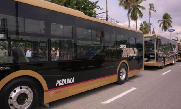 Tuxpan podría acceder a la modernización del transporte público como Poza Rica con el sistema Totonaco