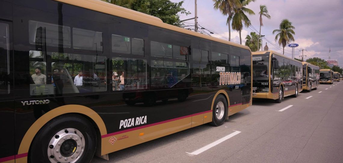 Tuxpan podría acceder a la modernización del transporte público como Poza Rica con el sistema Totonaco