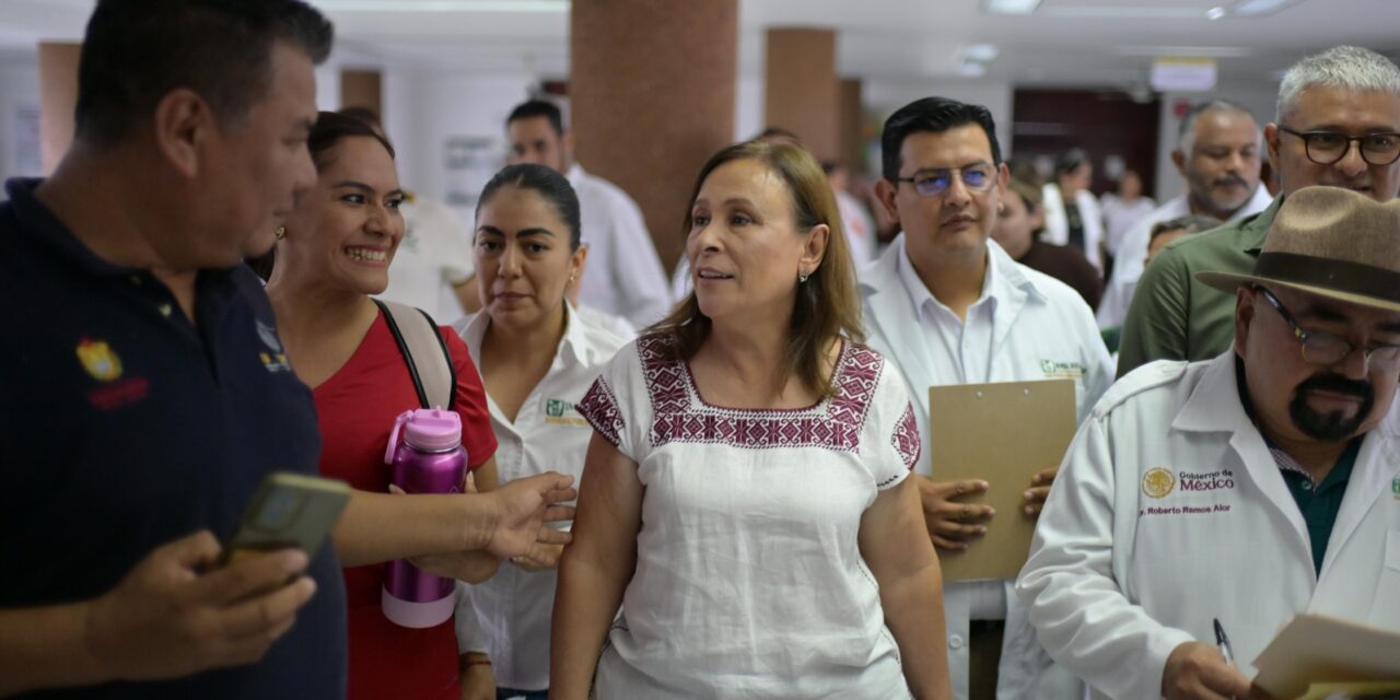 Veracruz alista plantillas de 61 hospitales para contratación de personal médico: Gobernadora