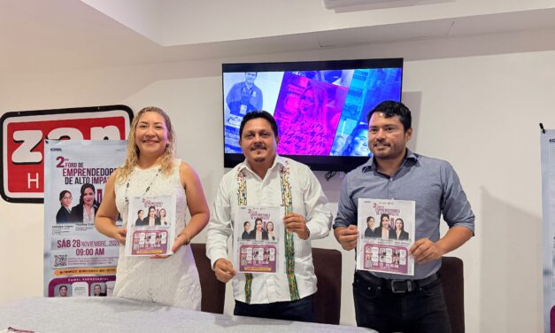 Presentan Segundo Foro de Emprendedores de Alto Impacto con enfoque en empoderamiento femenino
