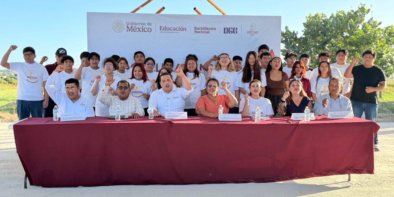 Arranca en Coatzacoalcos el Bachillerato Nacional Margarita Maza, una nueva opción para jóvenes