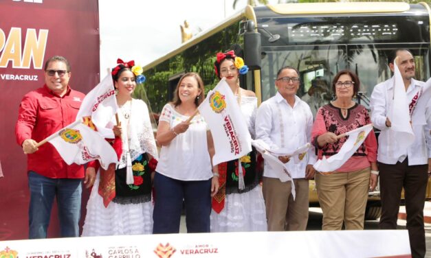 Rocío Nahle arranca el servicio Papaloapan para atender la movilidad de más de 60 mil usuarios
