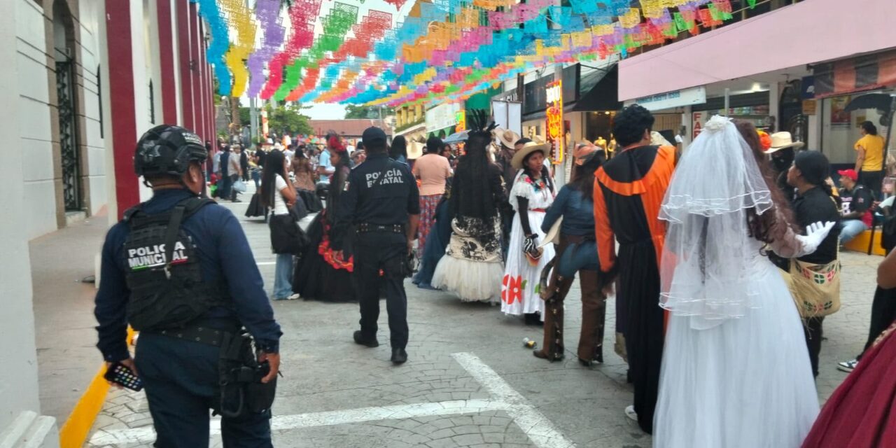 Despliega SSP 136 elementos para reforzar la seguridad durante el Xantolo 2026