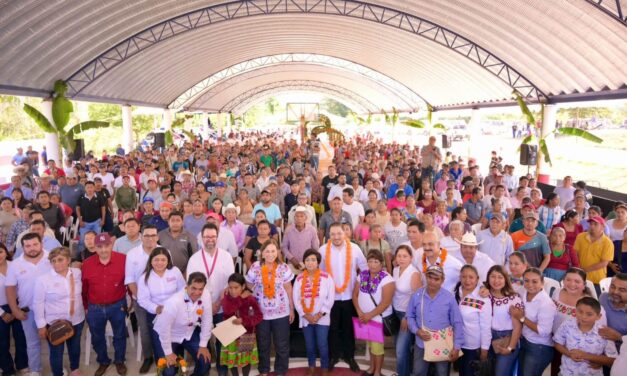 Encabeza Rocío Nahle entrega de apoyos de 400 mil pesos para vivienda segura en la Huasteca
