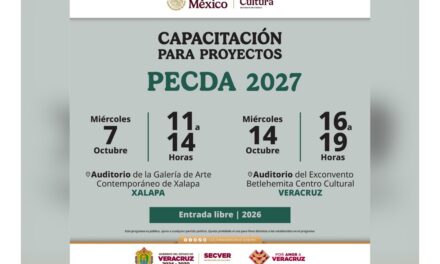 SECVER orientará a la comunidad artística para la elaboración de proyectos PECDA 2027
