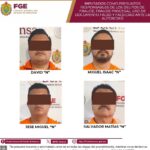 Cuatro presuntos integrantes del “Cártel Inmobiliario” enfrentan prisión preventiva
