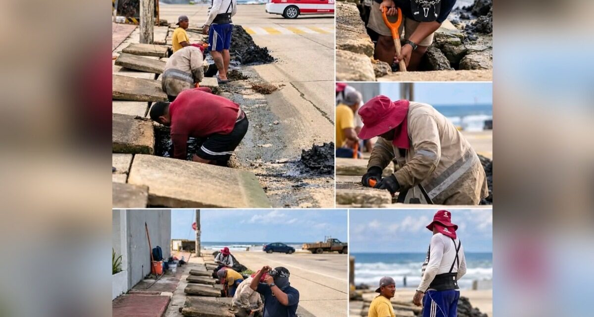 Intensifica Ayuntamiento de Coatzacoalcos labores de limpieza en drenajes pluviales