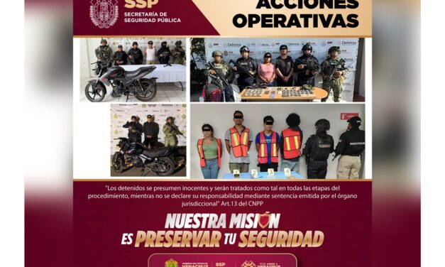 Resultados 7 y 8 de octubre: 30 personas detenidas y el aseguramiento de 170 dosis de presuntas sustancias ilícitas