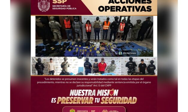 En operativos, aseguramiento de 127 dosis de presuntas sustancias ilícitas y la recuperación de 23 vehículos