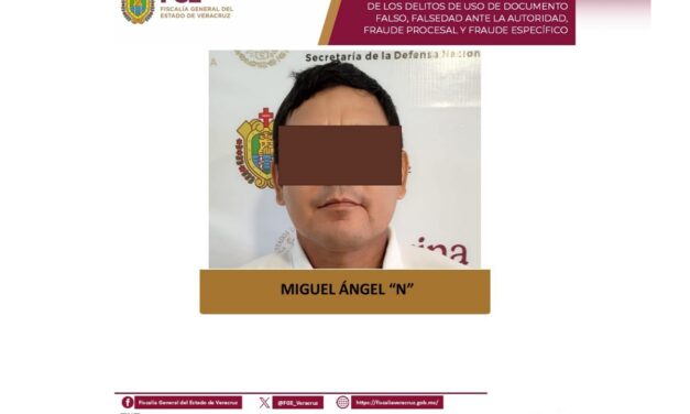 Prisión preventiva a presunto responsable de fraude procesal y uso de documentos apócrifos en Coatzacoalcos