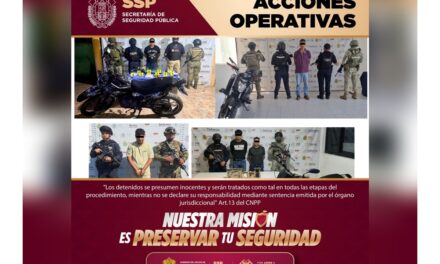 En operativos, aseguramiento de alrededor de 300 dosis de presuntas sustancias ilícitas y recuperación de 16 vehículos