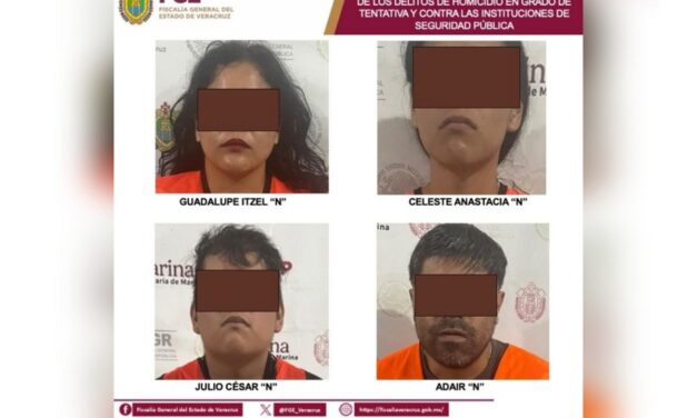 Cuatro imputados por ataque a policías durante cateo en Orizaba quedan en prisión preventiva