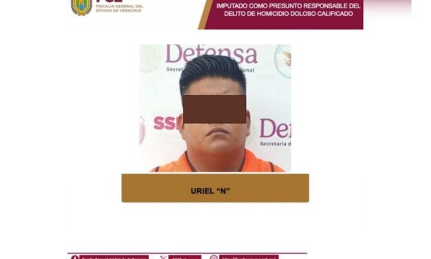 Imponen prisión preventiva oficiosa a imputado por homicidio calificado en Amatlán