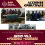 Detenidos 11 presuntos integrantes de células delictivas durante operativos coordinados