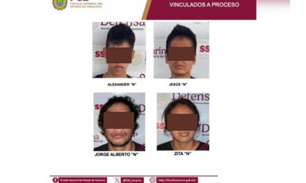En Poza Rica, 4 personas son vinculadas a proceso por extorsión y secuestro