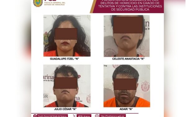 Cuatro vinculados a proceso por ataque a policías durante cateo en Orizaba permanecerán en prisión preventiva