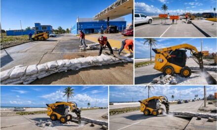 Reducirán tiempos de traslado e impacto por lluvias con mantenimiento de calles en Coatzacoalcos
