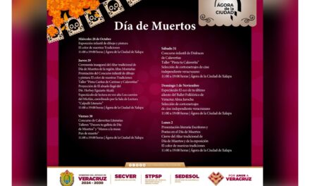 Disfruta de las celebraciones de Día de Muertos con una gran oferta cultural en el Ágora de la Ciudad