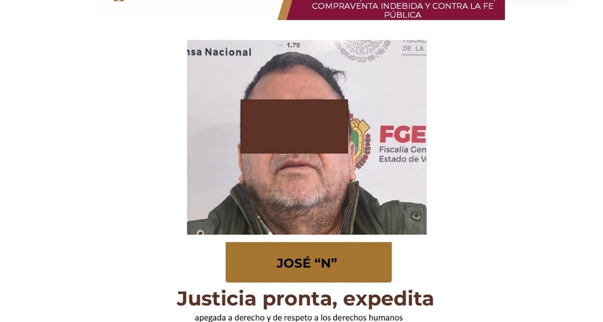 Exnotario de Fortín recibe sentencia de 14 años y 6 meses de prisión por venta irregular de lotes en Atzacan