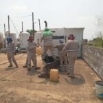 CMAS fortalece el abasto de agua en Olmeca con instalación de generadores ante falta de energía