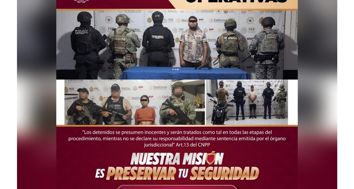 Más de 100 presuntas dosis de sustancias ilícitas y 22 detenidos en operativos de los últimos días de septiembre