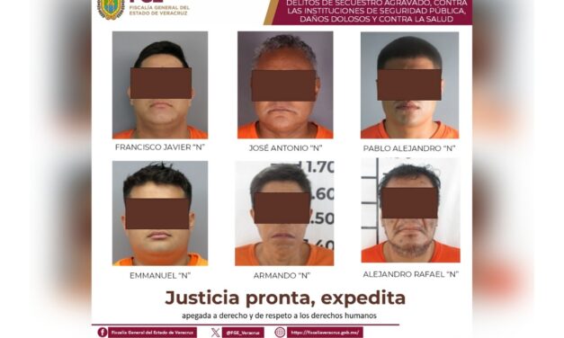 Condenan a más de 58 años de prisión a responsables de secuestro cometido en San Andrés Tuxtla