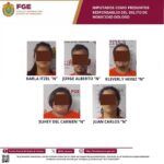 Prisión preventiva para cinco imputados por presunta participación en homicidio doloso en Coatzacoalcos