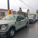 Se activa Plan Marina en su Fase de Prevención por fuertes lluvias e inundaciones en la Ciudad de Matamoros Tamps