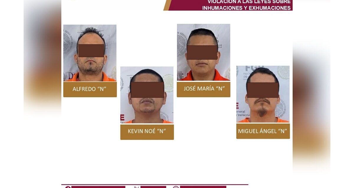 Prisión Preventiva a cuatro personas por presunto homicidio e inhumaciones clandestinas en Catemaco