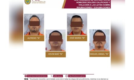 Prisión Preventiva a cuatro personas por presunto homicidio e inhumaciones clandestinas en Catemaco
