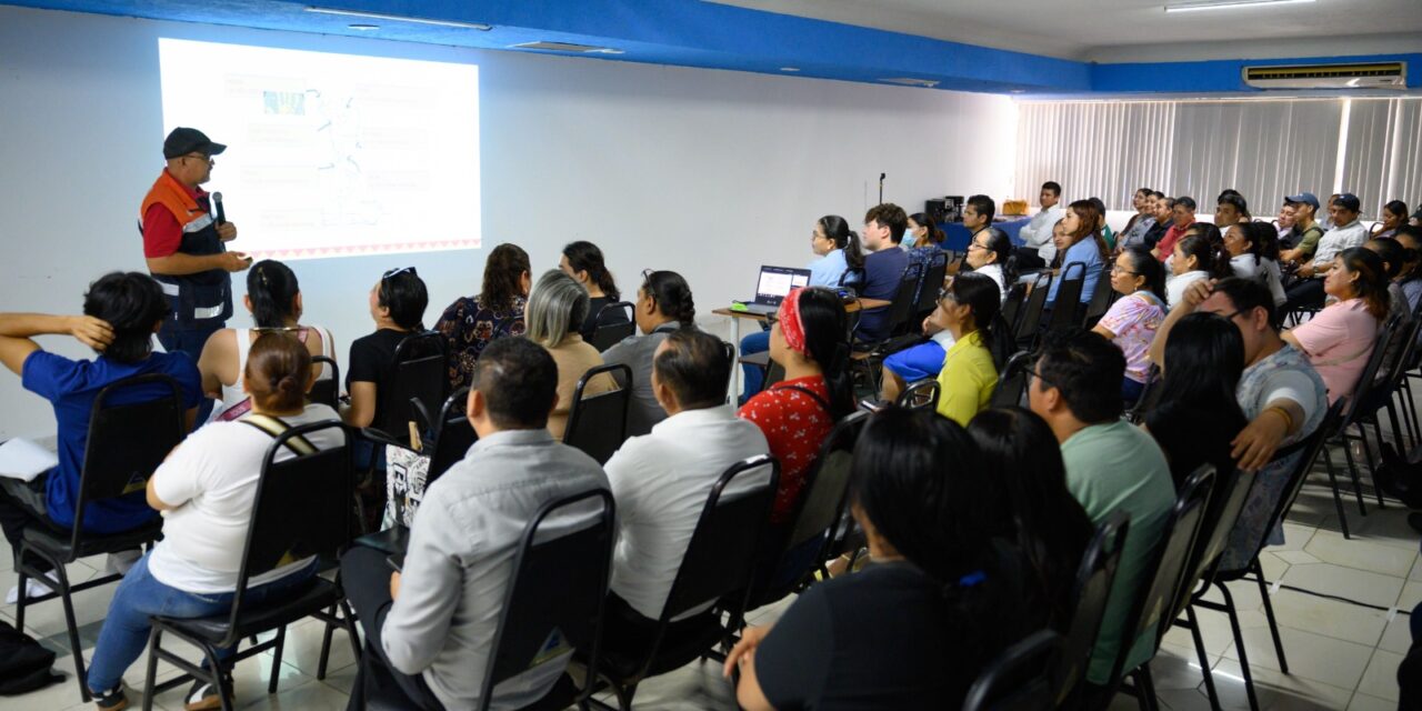 Capacitan a 95 prestadores de servicios turísticos para fortalecer la seguridad sanitaria en Coatzacoalcos