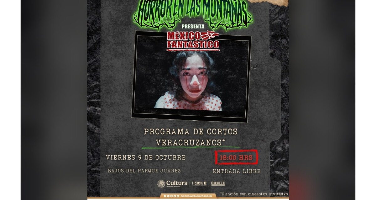 Recibirá Ágora de la Ciudad el Festival Horror en las Montañas