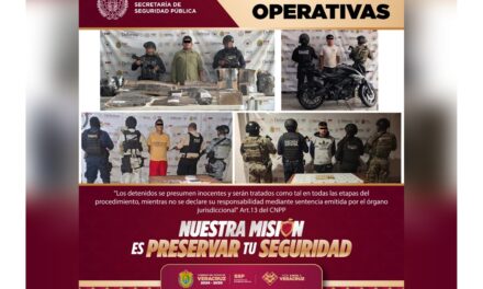 11 personas detenidas y casi 100 dosis de presuntas sustancias ilícitas, en acciones operativas