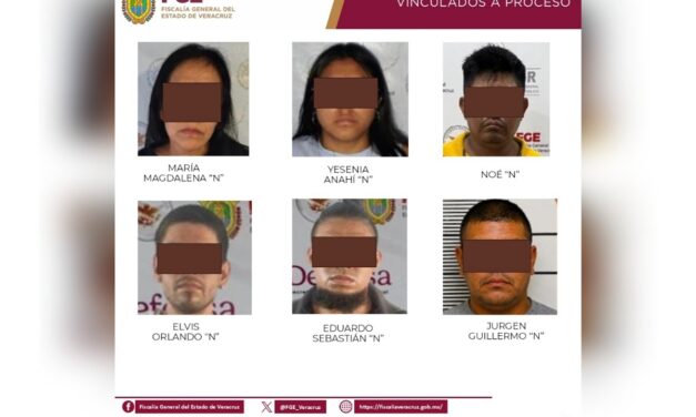 En una semana, 6 personas son vinculadas a proceso por casos de extorsión y homicidio en Tuxpan, Xalapa, Orizaba y Las Choapas