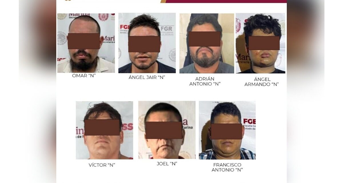 7 imputados por extorsión y secuestro enfrentan procesos penales en Veracruz