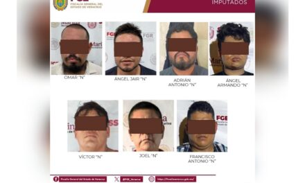 7 imputados por extorsión y secuestro enfrentan procesos penales en Veracruz