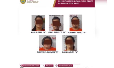 Vinculan a proceso a cinco por homicidio doloso en la colonia Veleros en Coatzacoalcos