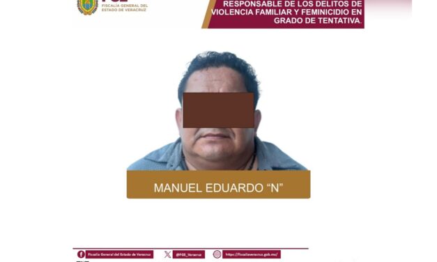 Prisión preventiva por violencia familiar y tentativa de feminicidio en Gutiérrez Zamora